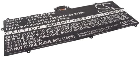Cameron Sino Battery for TF810, TF810C, Vivo Tab TF810, Vivo Tab TF810C PN: C12-TF810C 7900mAh/29.23Wh