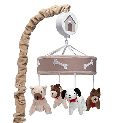 Lambs & Ivy Bow Wow Musical Baby Crib Mobile #TOP17