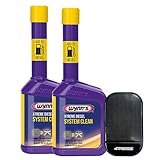 2 x Wynns W12264 Xtreme Diesel Fuel System EGR Valve DPF Cleaner Additive 325ML with 4TRESS Non-Slip Dash Mat