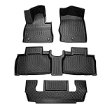 Floor Mats Fit for Ford Explorer 2020-2024 2025 2026 (Only Fit 6-Seat, Captain...