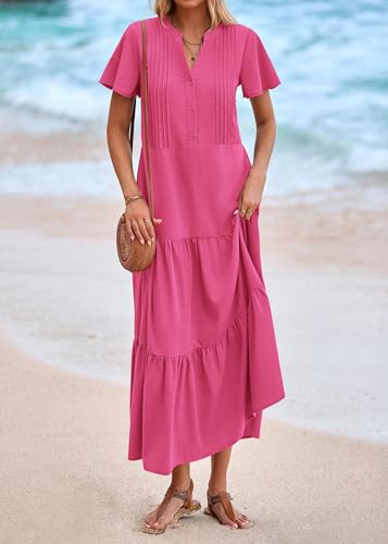 Image of KIRUNDO Summer Maxi Dresses for Women 2026