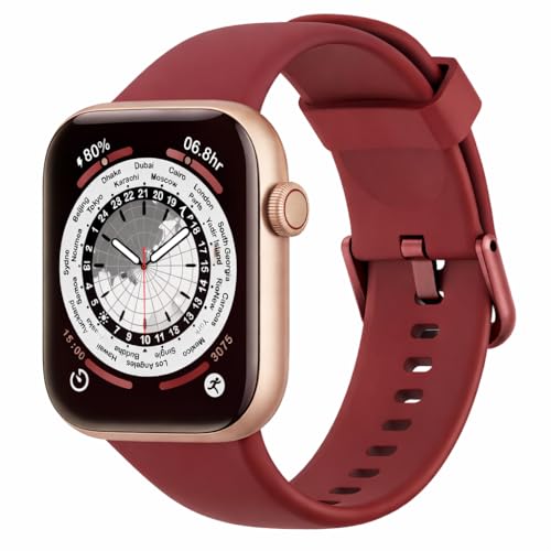 Smart Watch for Men Women Answer/Make Call, 1.85 Smartwatch, Fitness Watch with Heart Rate Blood Pressure Sleep Monitor, 140+Sports, IP68 Waterproof Step Counter Watch Compatible with Android IOS