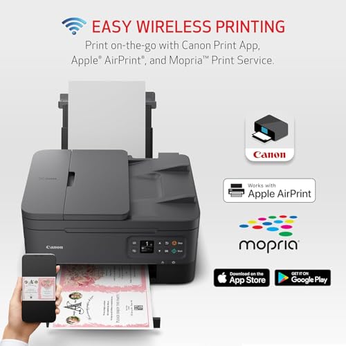 Canon Pixma TR7020a Wireless All-in-One Black by Canon - Image 5