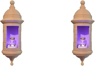 Puerto Rican Garita Wall Coqui Lamp, Coqui Frog Puerto Rico Lamp, 3D Printed Night Light, No Sound Light for Bedroom, Living Room, Office-2pcs