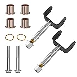 yamaha golf cart electric to gas conversion kit Contenu de l'emballage : 2 assemblages de broches King à extrémité avant, 4 bagues à bride en bronze, 2 rondelles ondulées, 2 vis à tête hexagonale.