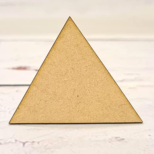 x10 MDF Basic Blank Shapes, Wooden, Circles, Squares, Rectangles, Triangles, Hearts, Stars, Hands, Feet, Teddy Bears and More. x10 (100mm Heart (Hanging Hole))