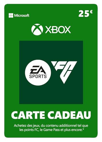Xbox Carte Cadeau | 25 EUR | EA Sports FC 25 | Xbox One, Series S|X & Windows [Code Digital]
