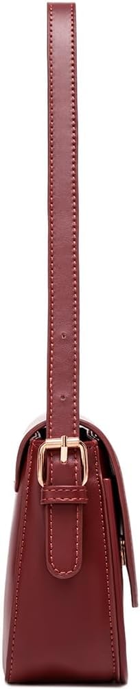 Underarm Shoulder Bag for Women Trendy Purse Vegan Leather Hobo Handbags Clutch Crossbody Bag - Image 3