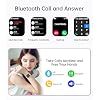 Smart Watch for Women Men (Answer/Make Call), Fitness Tracker, 1.83 HD Screen with 24-Hour Heart Rate/Sleep Monitor, IP68 Waterproof, 130+ Sports Modes, Smartwatch for Android iOS, White