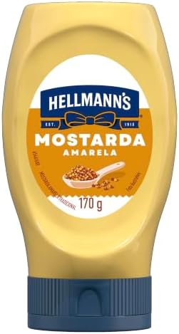 Hellmann's Mostarda Squeeze 170g