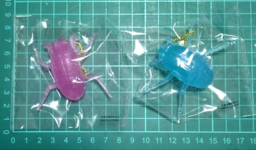 セミの脱け殻 キーホルダー 2種セット=④ セミの脱け殻 キーホルダー 2種セット=④