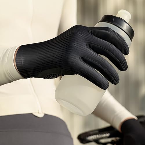 Gants de cyclisme rembourrés silicone anti-chocs et anti-UV pour vélo de route et VTT - 5