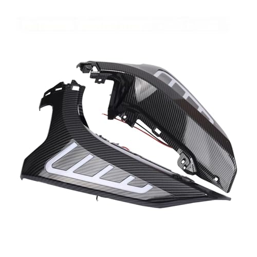 Phare avant LED avec couvercle latéral carbone pour NMAX 125 155