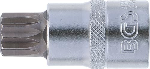 Miniatura 2 de Bgs 4347 Punta De Vaso Entrada 12,5 Mm 1 2 Dentado Múltiple Interior Para Xzn M18