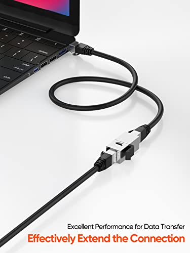 CableCreation Acoplador RJ45 Hembra a Hembra Pack 10 miniatura 3