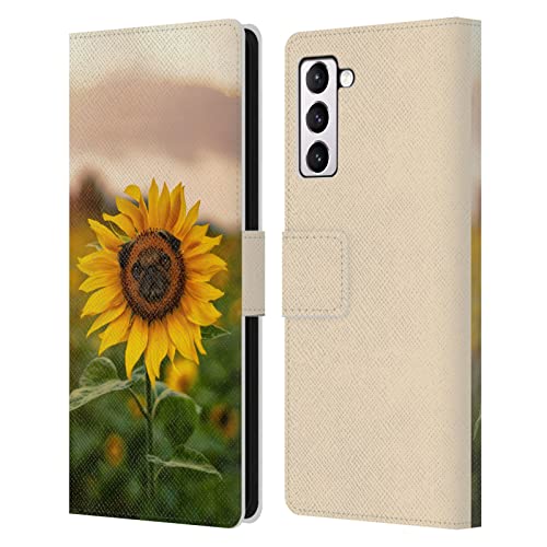 Étui portefeuille en cuir antichoc pour Samsung Galaxy S21+ 5G