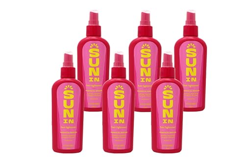 Sun In Original Spray para aclarar cabello, brisa tropical, 4.7 oz, 6 unidades miniatura 1