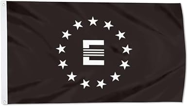 Enclave E American Flag 3x5Ft banner (13 star Black)