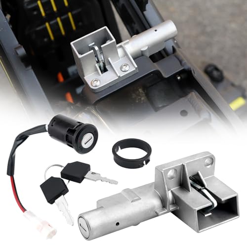 YIBEICO Motorcycle Ignition Key Switch Kit for All Talaria Sting, Motorcycle Ignition Lock Cylinder with 2pcs Key Front Lock, Ignition Starter On Off Switch Key Set for Taparia Sting