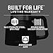 Stanley Adventure Tough-To-Tip Admiral's Mug , Matte Black, 20oz