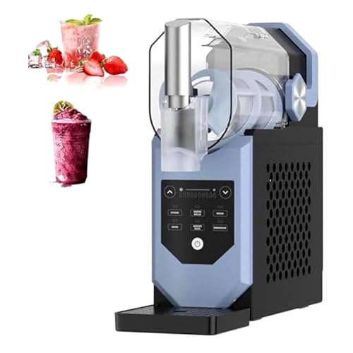 Machine À Granité 2L Pour Boissons Congelées One-Touch, Sans Glace Nécessaire, 5 Programmes Pour Smoothies, Milkshakes, Cocktails, Margaritas Et Crème Glacée, Autonettoyante