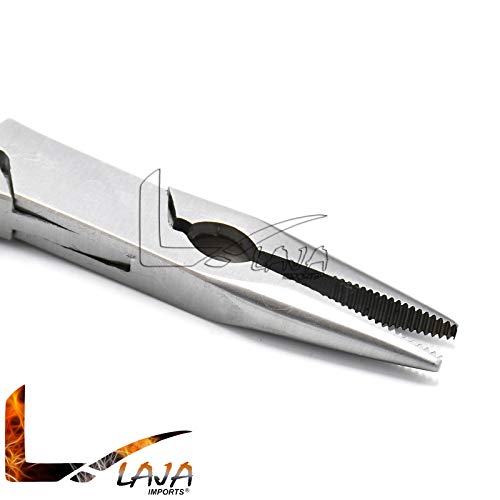 LAJA IMPORTS ORTHODONTICS V-STOP PLIERS.
