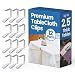 YouTensils Large Tablecloth Clips, Outdoor Table Cover Clamps for 2.5" Thick Tables, Stainless Steel Holders | Durable, Windproof, Rust-Free (12 Pcs, Large)