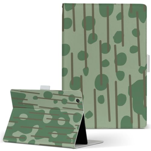 Idea Tab TB336 11�C���` �Ή� �蒠�^�^�u���b�g�P�[�X PU���U�[ �X�^���h�@�\ �J�[�h���[ ���ړ\��t���� �͗l �� 004011
