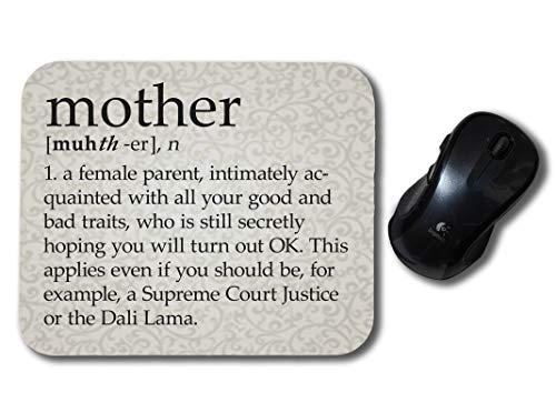 Neurons Not Included Mother Definition Funny Computer Mouse Pad By Neurons Not Included thumb #2