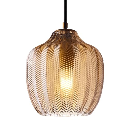 Suspension E27 en verre MOCHAMIK pour balcon et restaurant