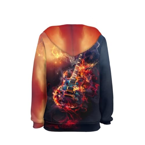 Image of GLUDEAR Teen Boys Girls Novelty Animal Galaxy Hoodies Sweatshirts Pullover