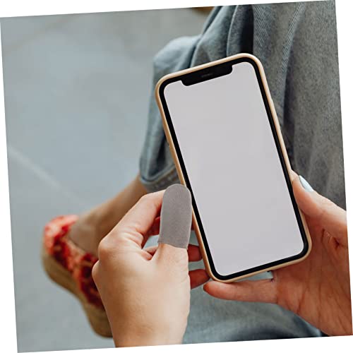 Sosoport 30 Peças Protetor De Dedo Luvas De Tela Sensível Ao Toque Protetor De Polegar Protetores De