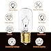 Belleone Light Bulb Fits for LG Microwave Oven - Compatible with LG Frigidaire Kenmore Whirlpool GE Over The Range Microwave, Dimmable 125V 30W E17 Base, Kitchen Night Light, Repalces 6912W1Z004B