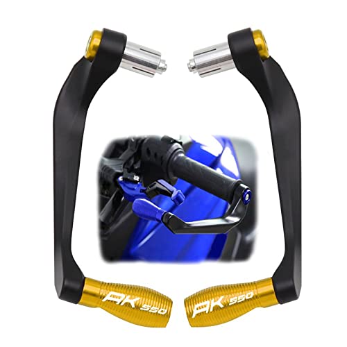 Protège-mains moto aluminium anti-choc guidon 22mm leviers AK550