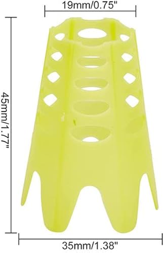 Miniatura 2 de XZJMY 15 camisetas de golf de plástico para práctica de golf para césped y campo de conducción camisetas de golf para interiores de color mixto