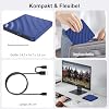 External CD/DVD Drive for Laptop - CD Burner DVD Player for Laptop USB 3.0 +/-RW ROM, External Optical Drives for PC/Mac, Disc Reader for Windows 11/10/8/7/XP/Vista Linux MacOS