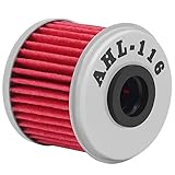 AHL 116 Oil Filter 15412-MEB-671 15412-MEN-671 Compatible with Honda TRX450ER TRX450 ER 2006-2009