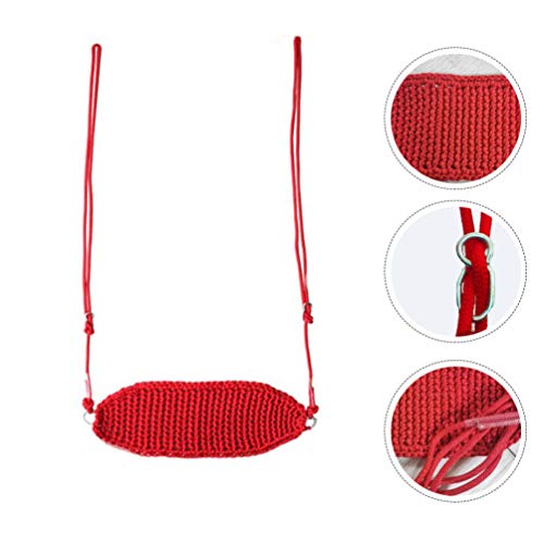 NICEXMAS Cadeira de Balanço Infantil Cadeira de Balanço Interna Corda Ajustável Ao Ar Livre Fora de