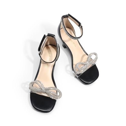 Image of DREAM PAIRS Girls Dress Sandals Bow