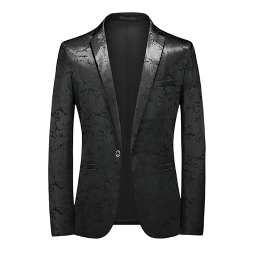 Veste coréenne homme blouson mi-saison imprimé doré mode décontractée chic toutes saisons