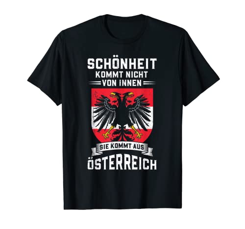 Austria Flag Costume Austria Gift Vienna T-Shirt