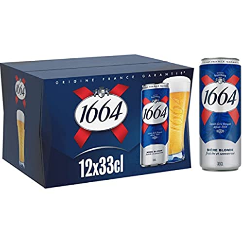1664 Bière Blonde 12 x 33 cl