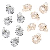 Cobahom 12 Pack Mini Hair Clips 1.2 inch Plastic Hair Claws for Hair Styling Accessories Round Small
