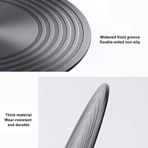 QOTSTEOS Heat Diffuser for Gas Stove, Reducer Flame Guard Simmer Ring Plate Non-Stick Hob Ring Plate for Gas Stove Glass Cooktop Converter, Induction Adapter Plate (size:24x0.4cm)