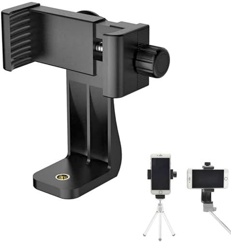 360°回転 角度調整 スマホホルダー スマホ垂直ブラケット 1/4”ネジ スマートフォン 三脚 セルカ棒 撮影グリップ用 1/4インチ 三脚穴 分離可能 アタッチメント ホルダー iPhone/Android機種 対応 (HQB-ORG) 360°回転 角度調整 スマホホルダー スマホ垂直ブラケット 1/4”ネジ スマートフォン 三脚 セルカ棒 撮影グリップ用 1/4インチ 三脚穴 分離可能 アタッチメント ホルダー iPhone/Android機種 対応 (HQB-ORG)