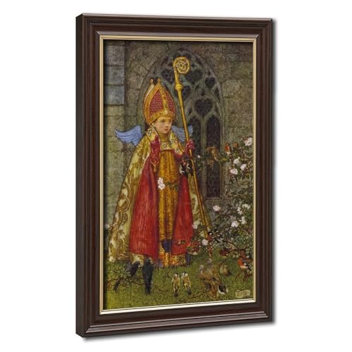 Impression sur toile Eleanor Fortescue Brickdale tableau suspendu chic