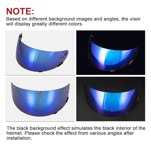 image for psler Qualifier Visor- Qualifier Helmet Visor Motorcycle Face Shield A