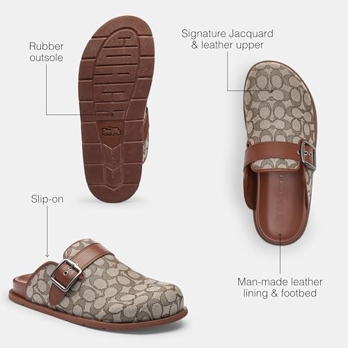 Coach Men's Buckle Clog3