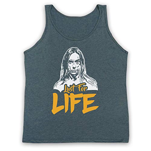 Iggy Pop Lust for Life Débardeur Homme Rock T-shirt sans Manches Vintage