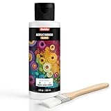 Nariolar Gloss Varnish for Acrylic Painting - 4 fl oz / 120 ml Artists Acrylic Varnish, Non-Yellowing, Anti-Crazing, Ultra High Gloss Finish, Fast Drying, Durable Protection for Artists